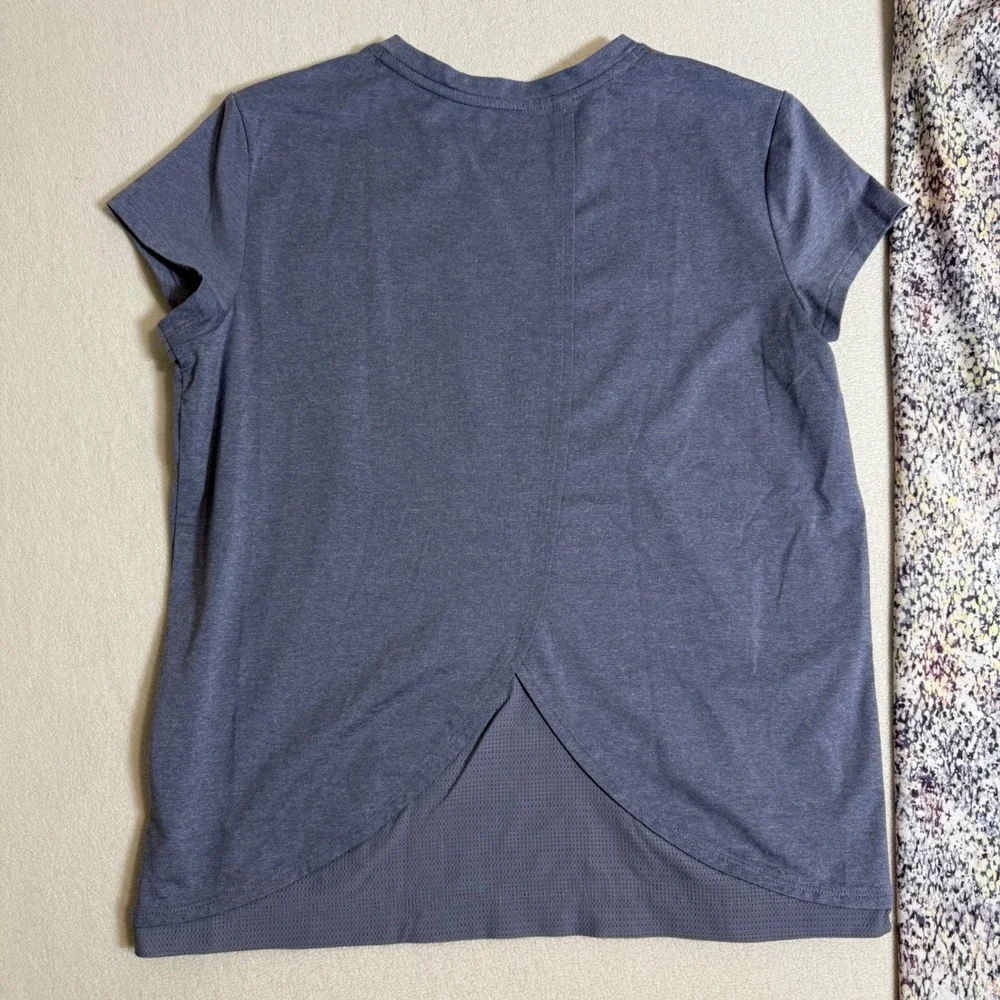 Athleta Girl Active Set Top‎ and Leggings Athletic Wear Purple Extra Large XL